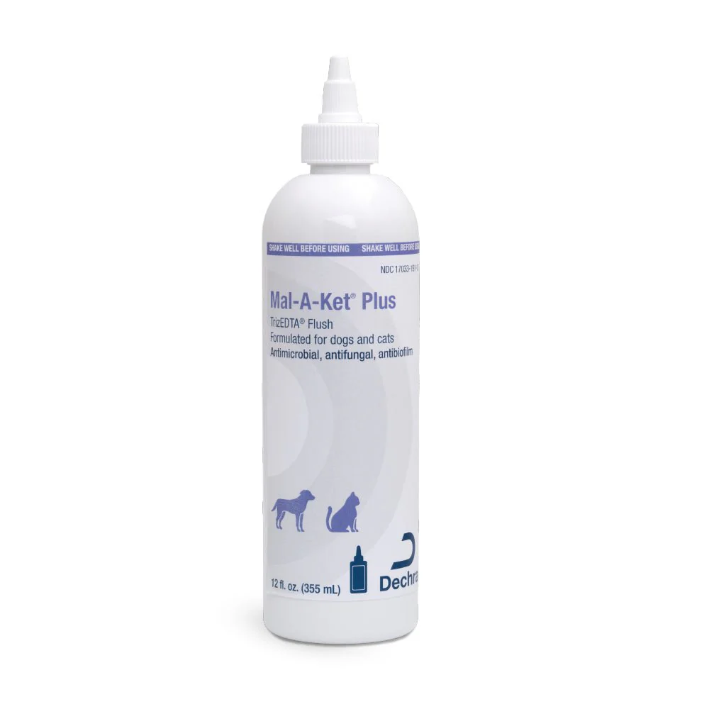 Dechra Mal-A-Ket Plus TrizEDTA Antibacterial & Antifungal Flush for Dogs & Cats - Image 2
