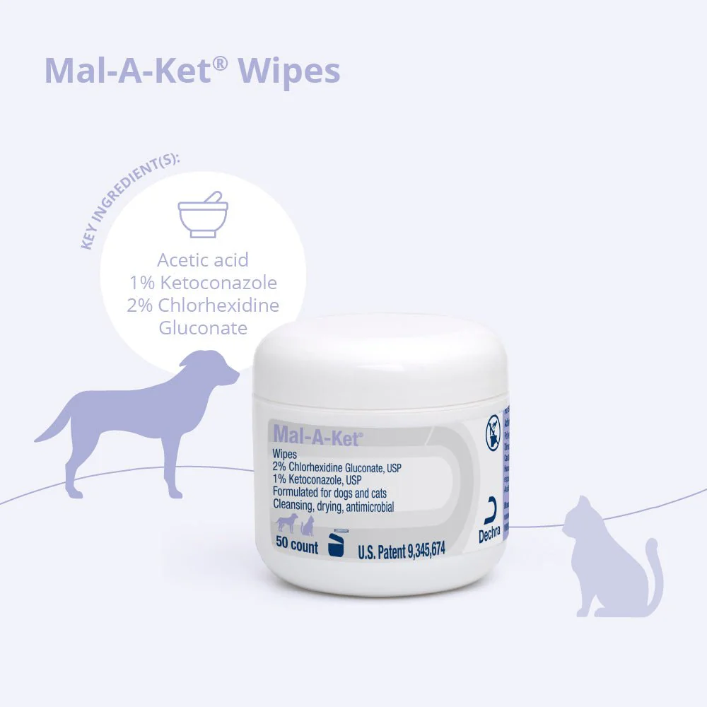 Mal-A-Ket Wipes, 2.25" Round, 50 count - Image 2