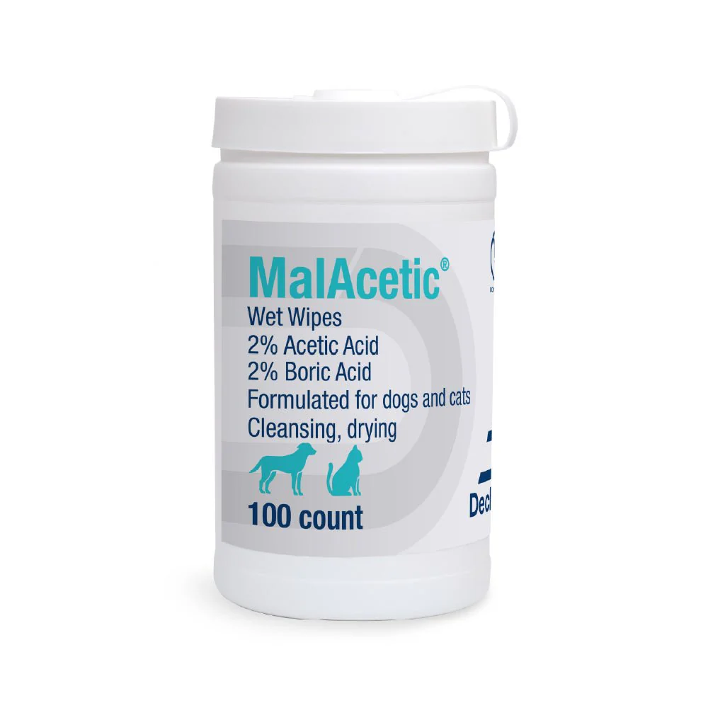 MalAcetic Wet Wipes for Dogs and Cats - Image 1