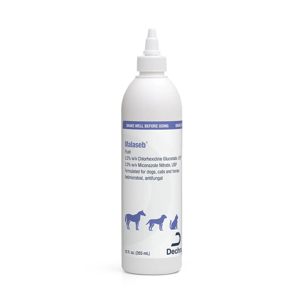 Malaseb Flush – Medicated Antibacterial & Antifungal Skin Flush for Dogs, Cats, and Horses - Image 1