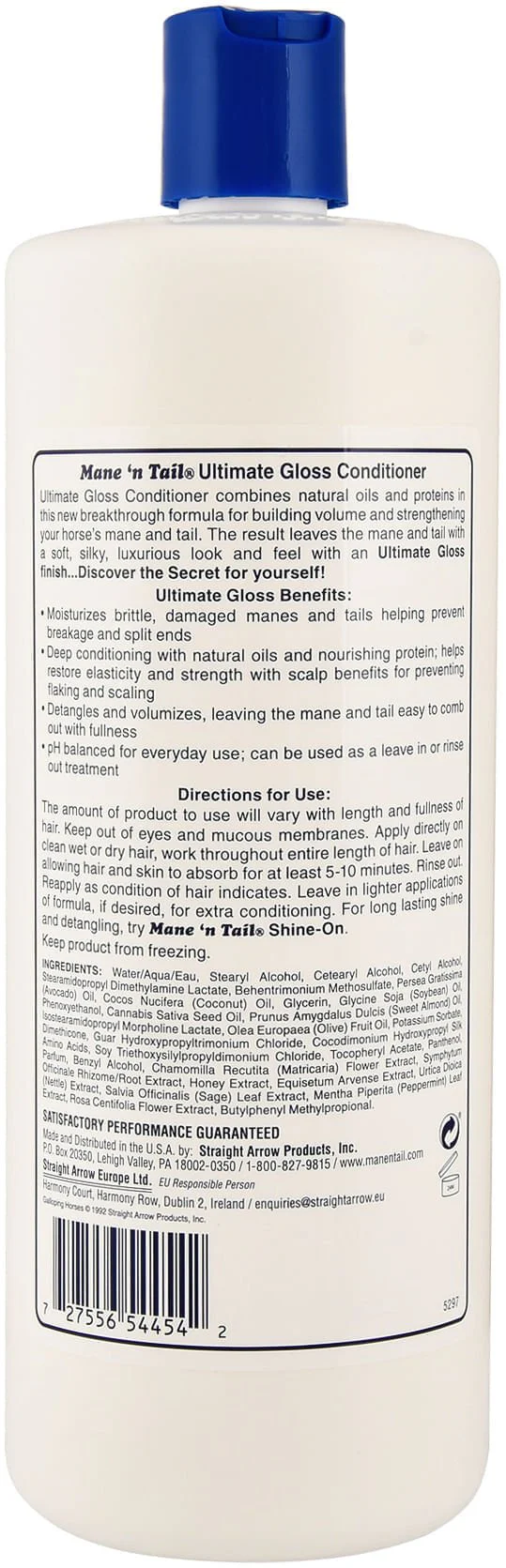 Mane 'N Tail Ultimate Gloss Horse Conditioner - Image 2