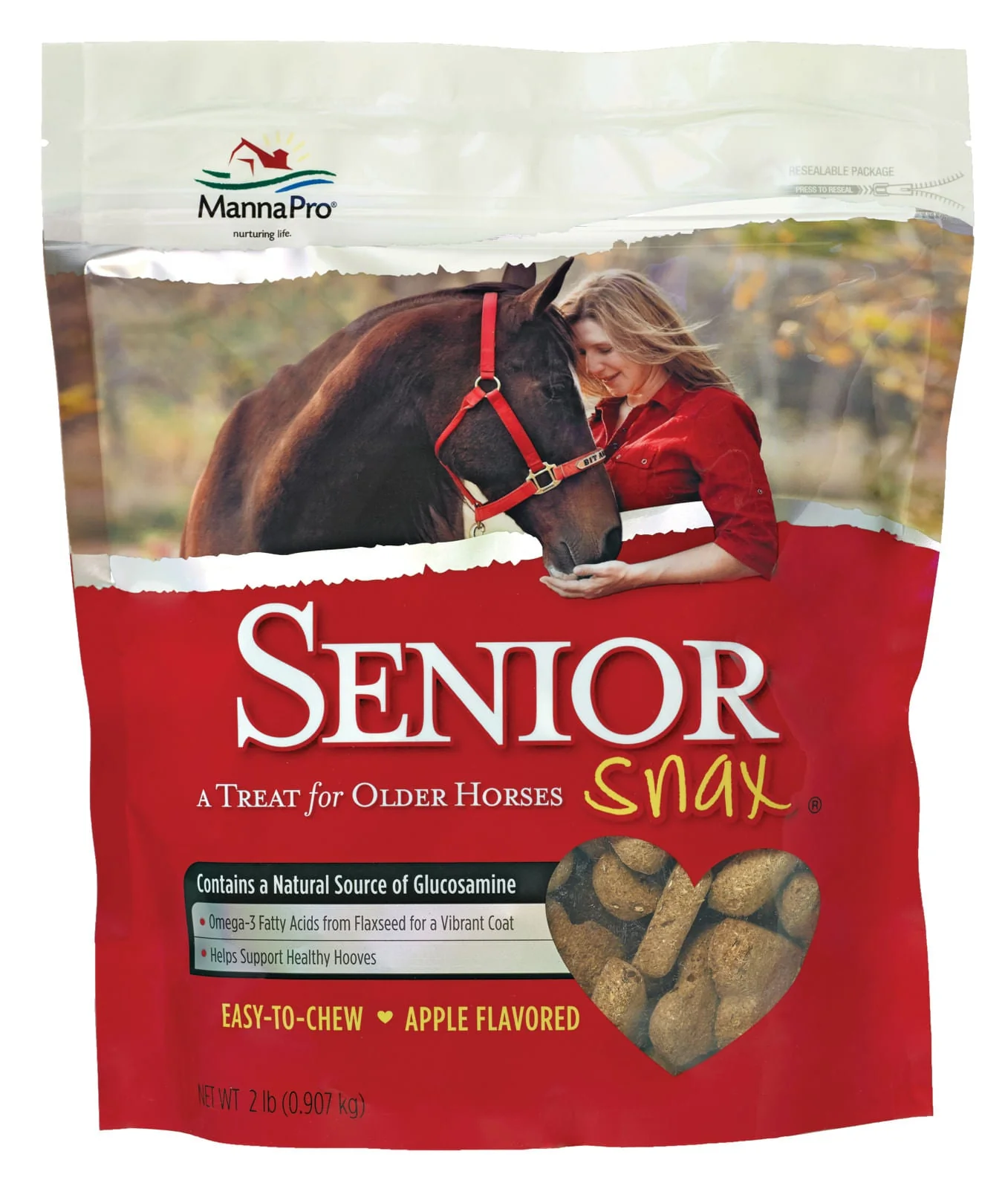 Manna Pro Senior Snax, 2 lb - Image 1