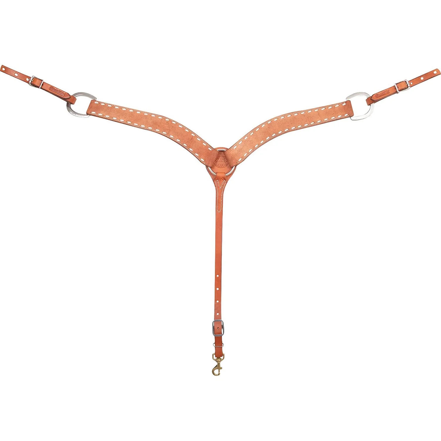 Martin Saddlery 2" Breast Collar with Buckstitch - Image 1