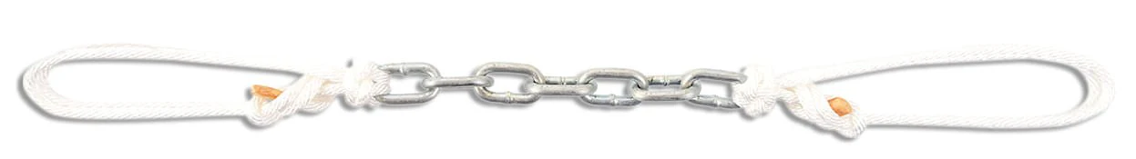 Martin Saddlery String and Dog Link Chain Curb Strap, 7-Chain Link - Image 1