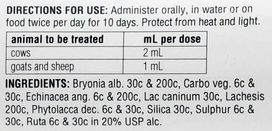 Mastoblast Homeopathic Mastitis Solution - Image 3