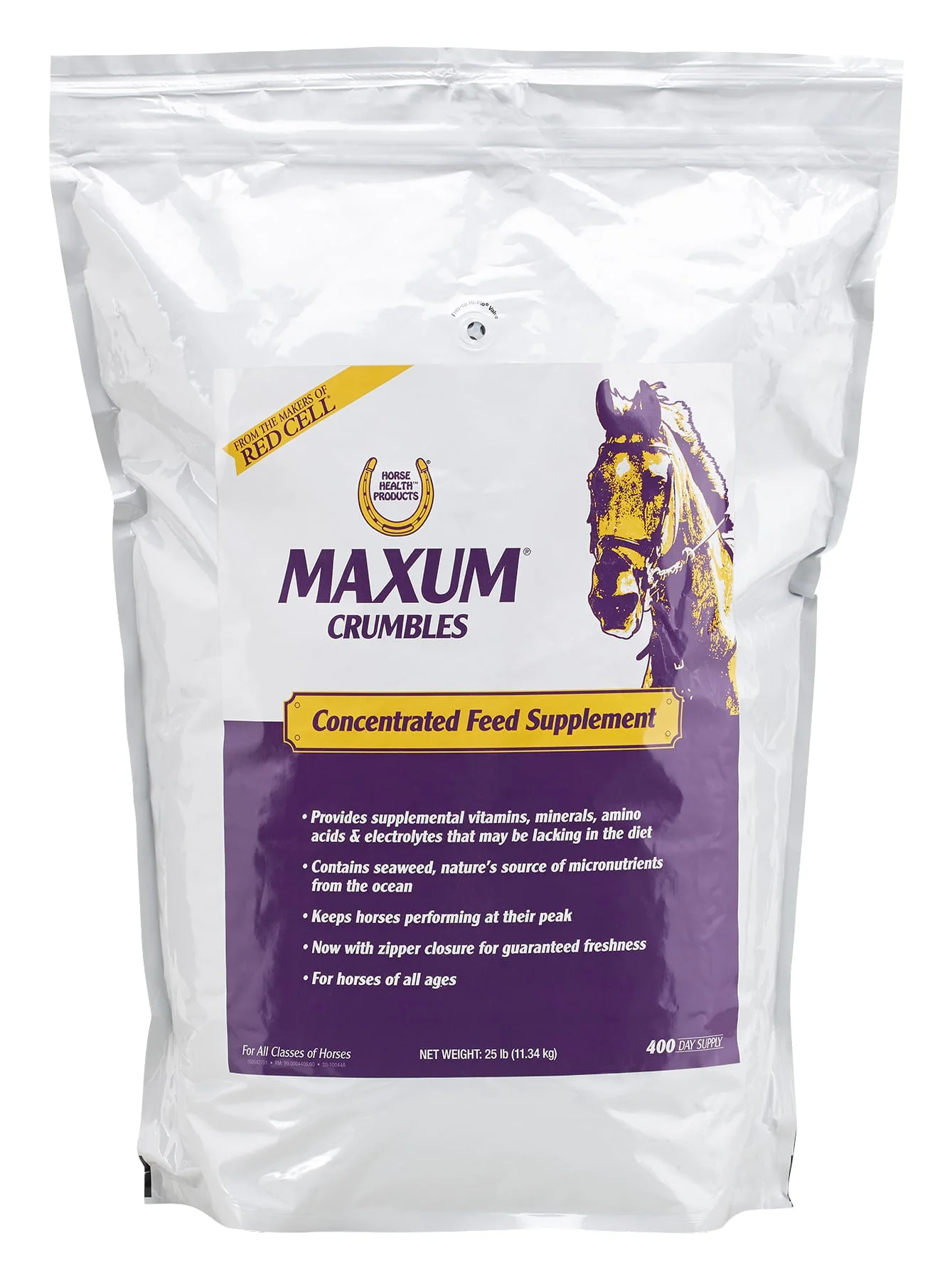 Maxum Crumbles Concentrated Feed Supplement for Horses - Image 1