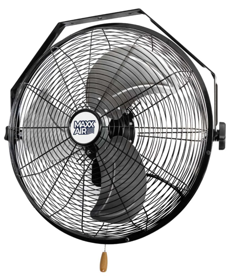 Maxx Air High Velocity 18″ Wall Mount Fan