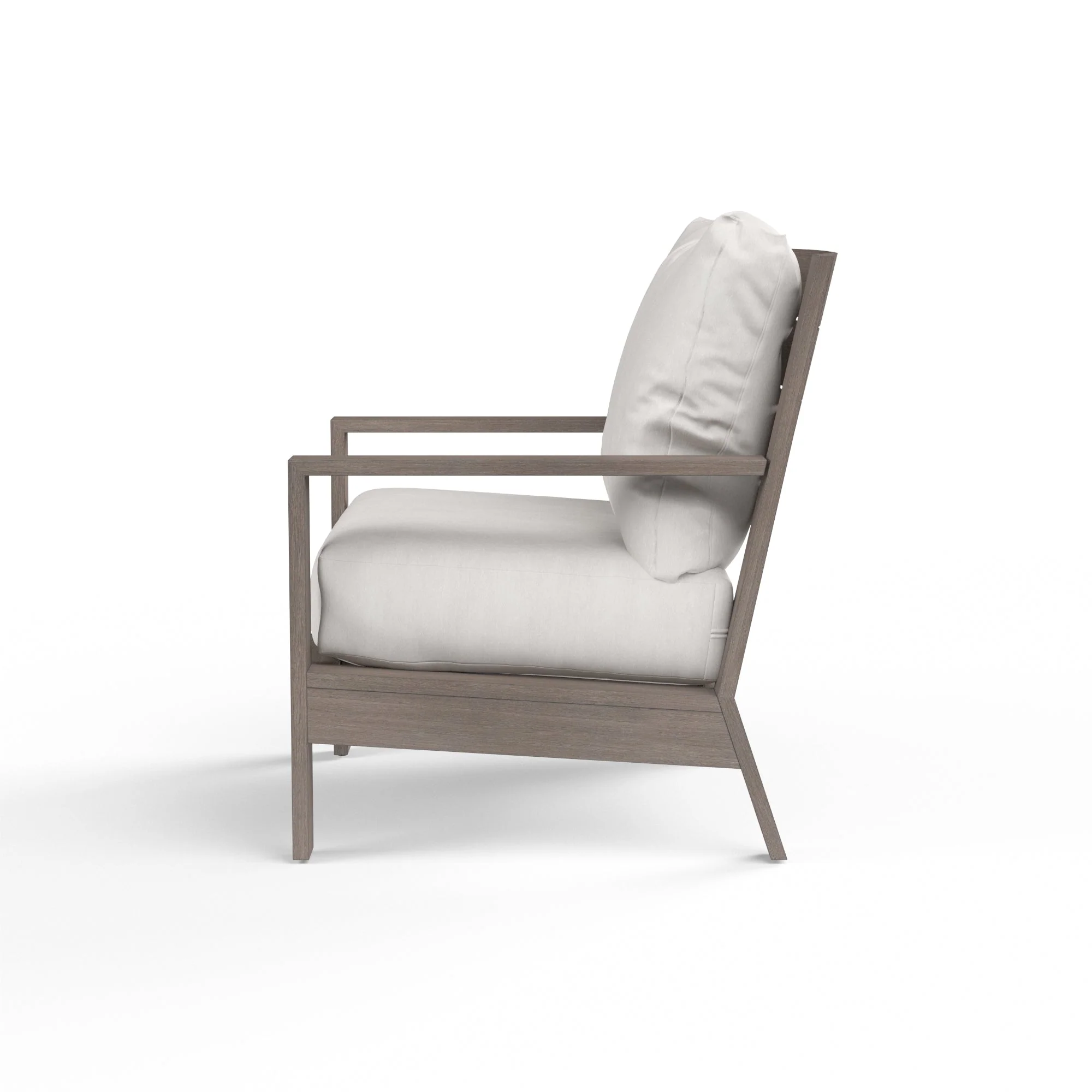 Laguna Club Chair in Canvas Flax, No Welt - Image 3