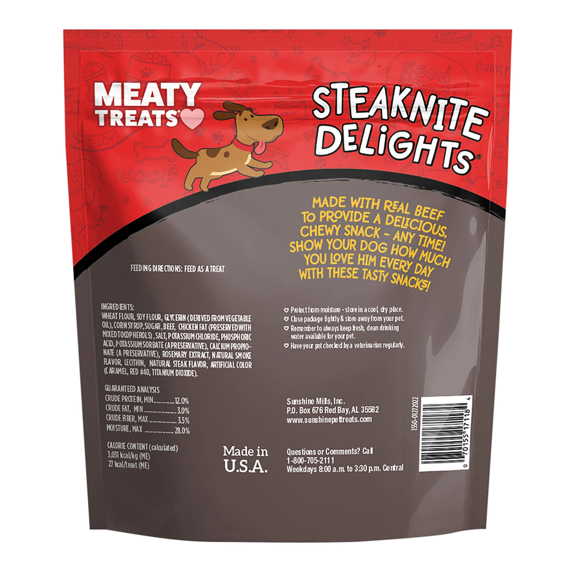 Meaty Treats Steaknite Delites, 25 oz - Image 2