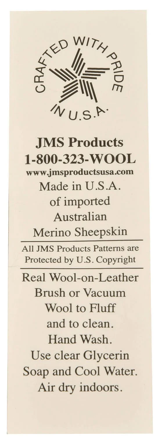 Merino Sheepskin Noseband Cover, 12" - Image 2