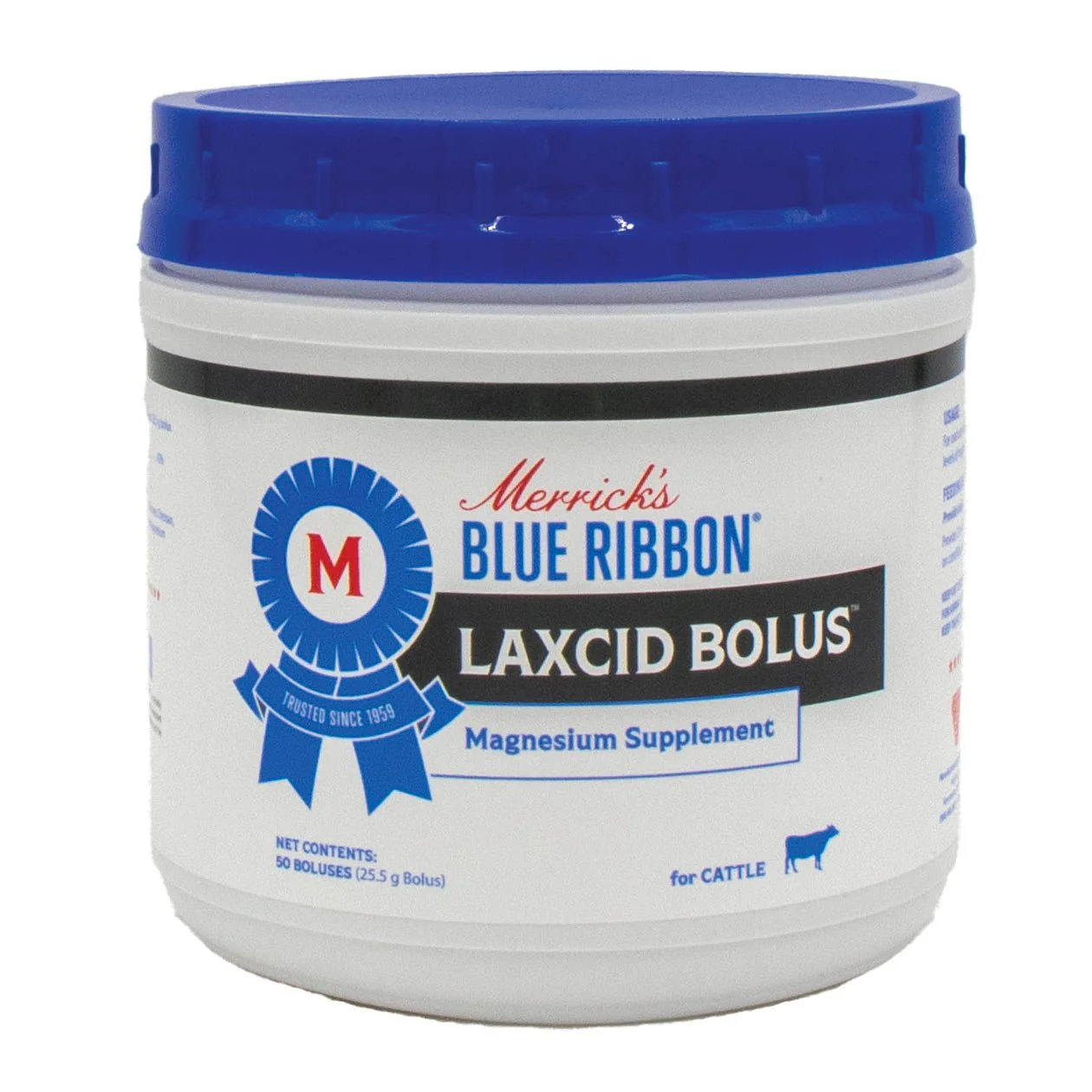 Merrick's Laxcid Mild Laxative/Antacid Boluses for Cattle - Image 1