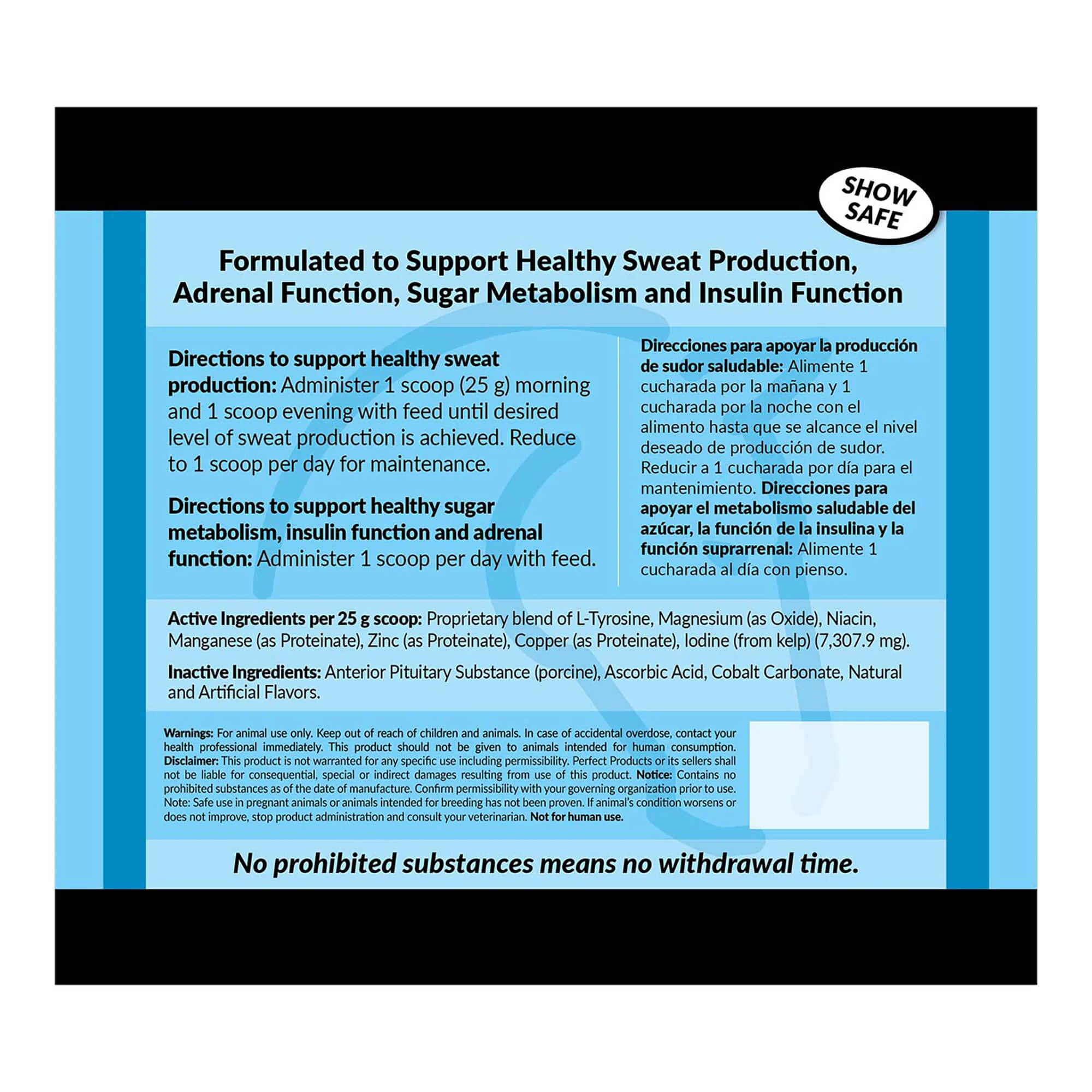 MetaSweat Metabolic Balancer & Sweat Optimizer for Performance Horses - Image 3