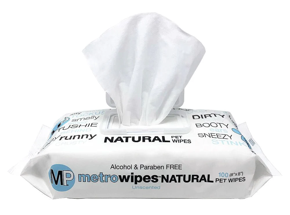 Metro Wipes Natural Unscented Pet Wipes - Image 2