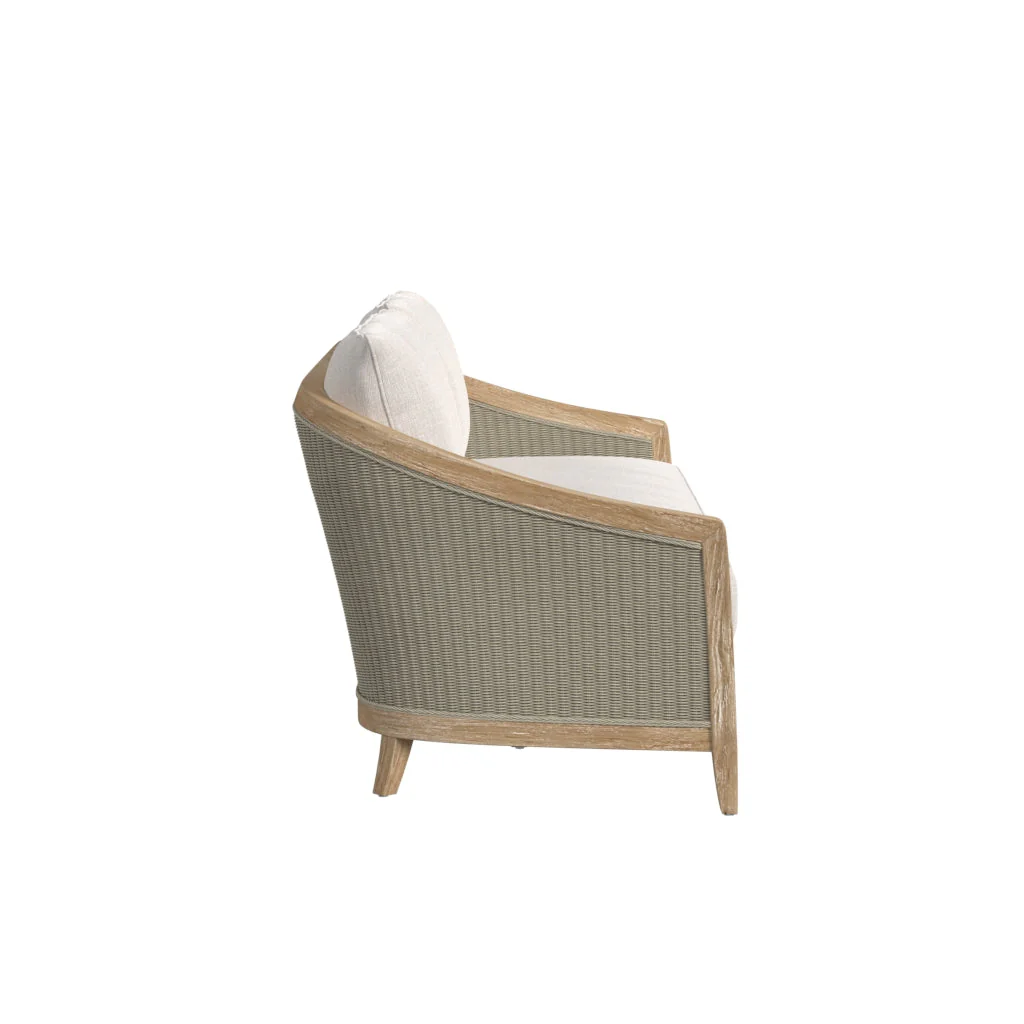 Cambria Sofa in Canvas Canvas w/ Self Welt - Image 3