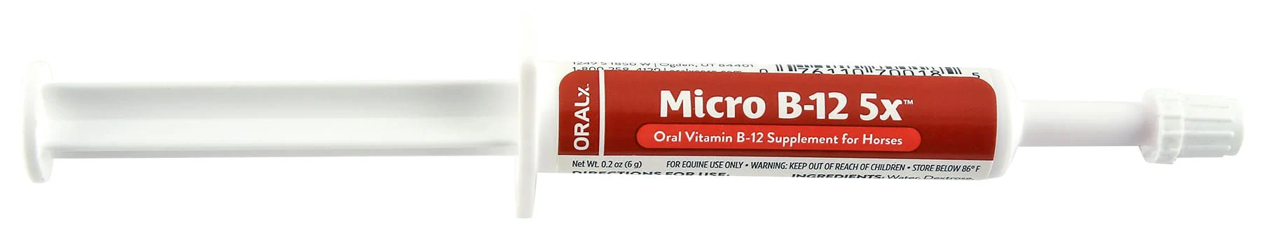 Micro B-12 5X – Oral Vitamin B-12 Supplement for Horses - Image 1