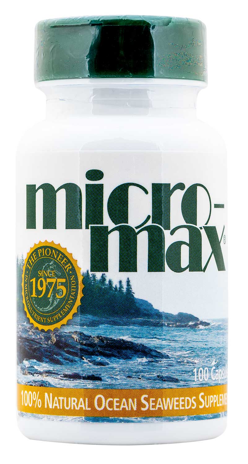 Micro-Max Seaweed Micronutrient Supplement, 100 Caps - Image 1