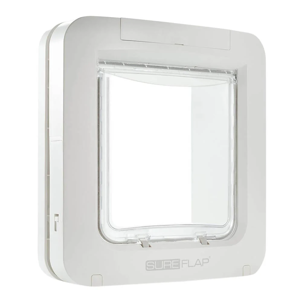 Microchip Pet Door White - Image 1