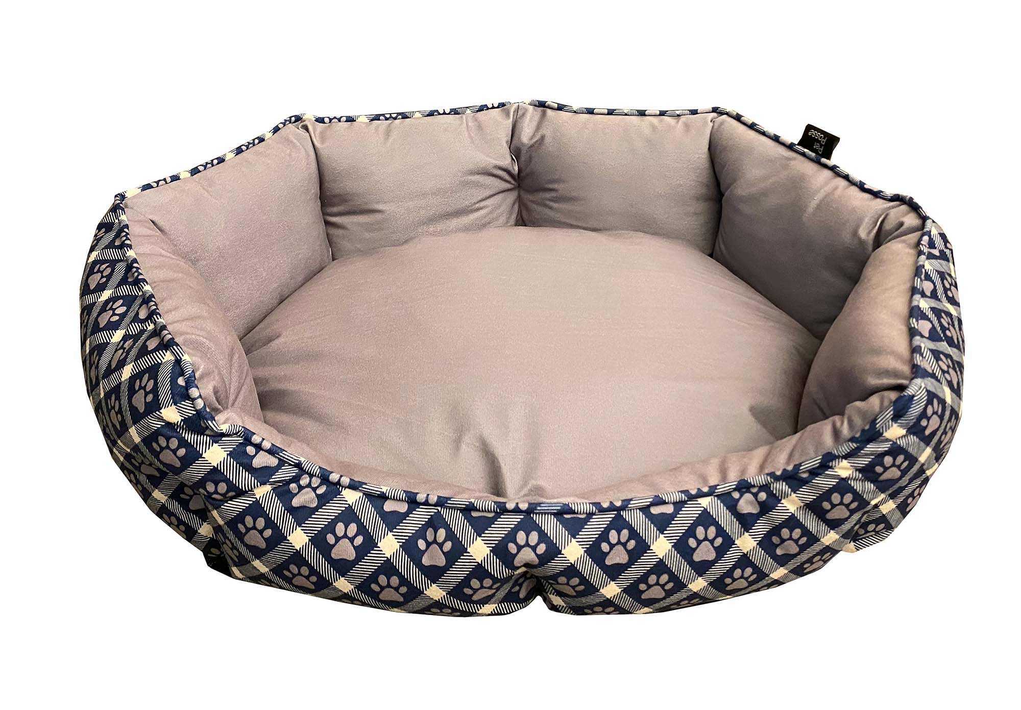 Mink Tufted Euro Cuddler Bed For Dogs & Cats - Image 2