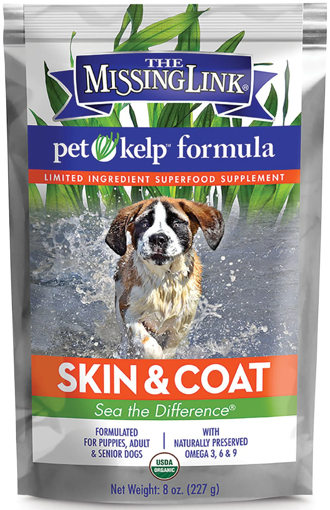 Missing Link Pet Kelp Skin & Coat Formula For Dogs, 8 oz - Image 1