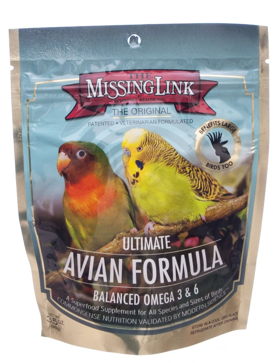 Missing Link Ultimate Avian Formula Bird Supplement