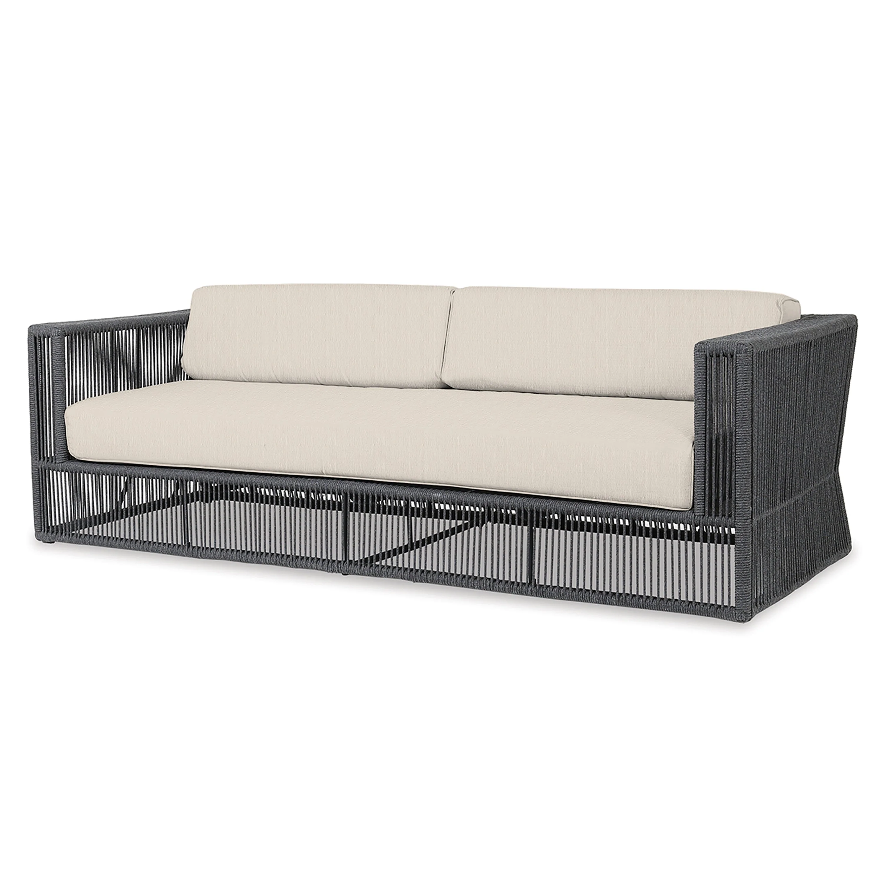 Milano Sofa in Echo Ash w/ Self Welt - Image 2