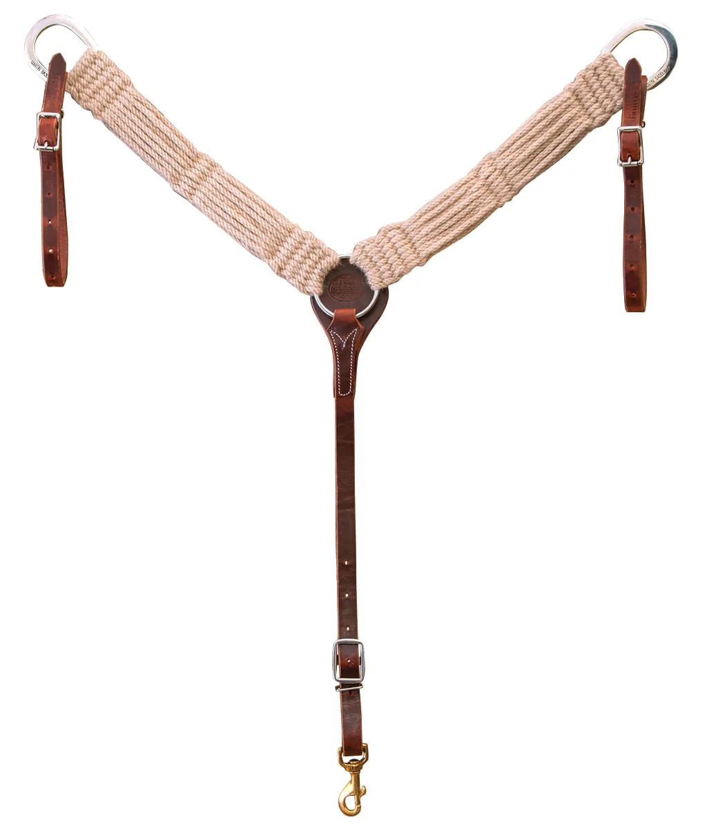 Classic Equine Mohair Breast Collar, 2" - Image 1