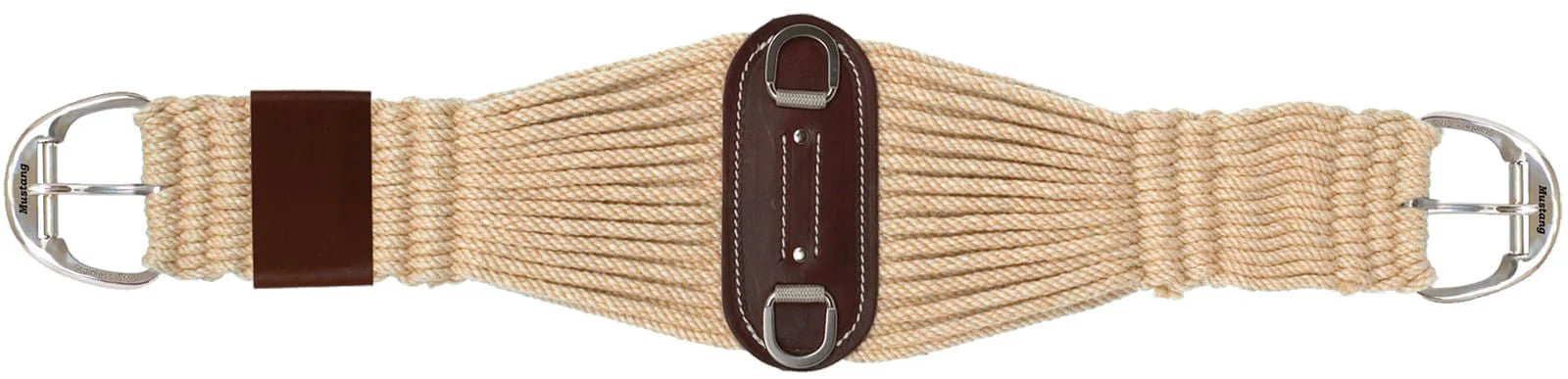 Mustang Mohair Pro-Roller Roper Cinch - Image 1