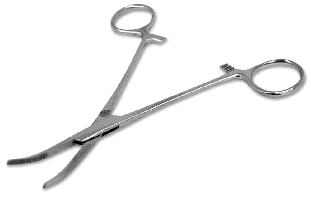 Mosquito Forceps, Curved, 5" - Image 1