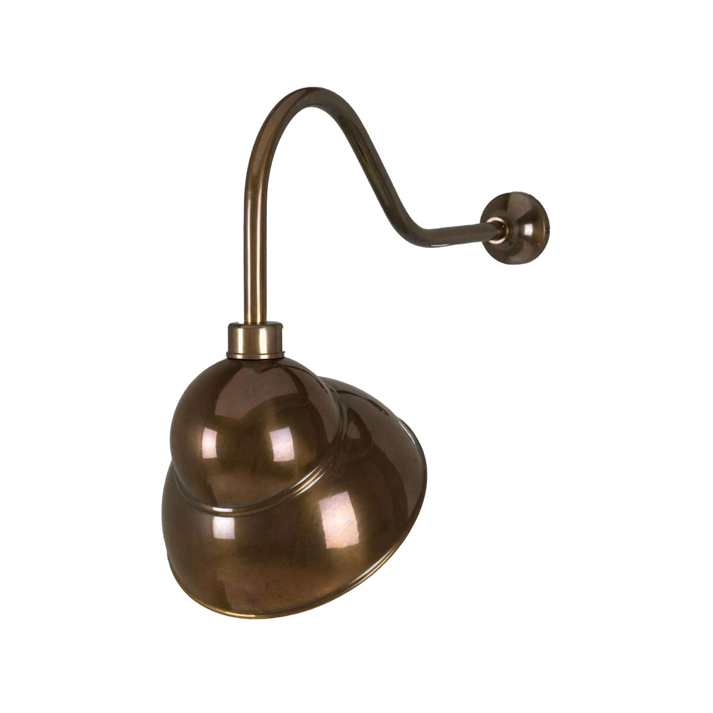 Novo Small Vintage Swan Neck Sign Light IP23 - Image 1