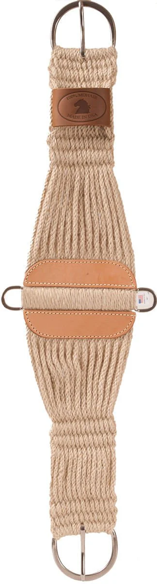 Mustang 100% Mohair Lonestar Roper Cinch, Natural - Image 3