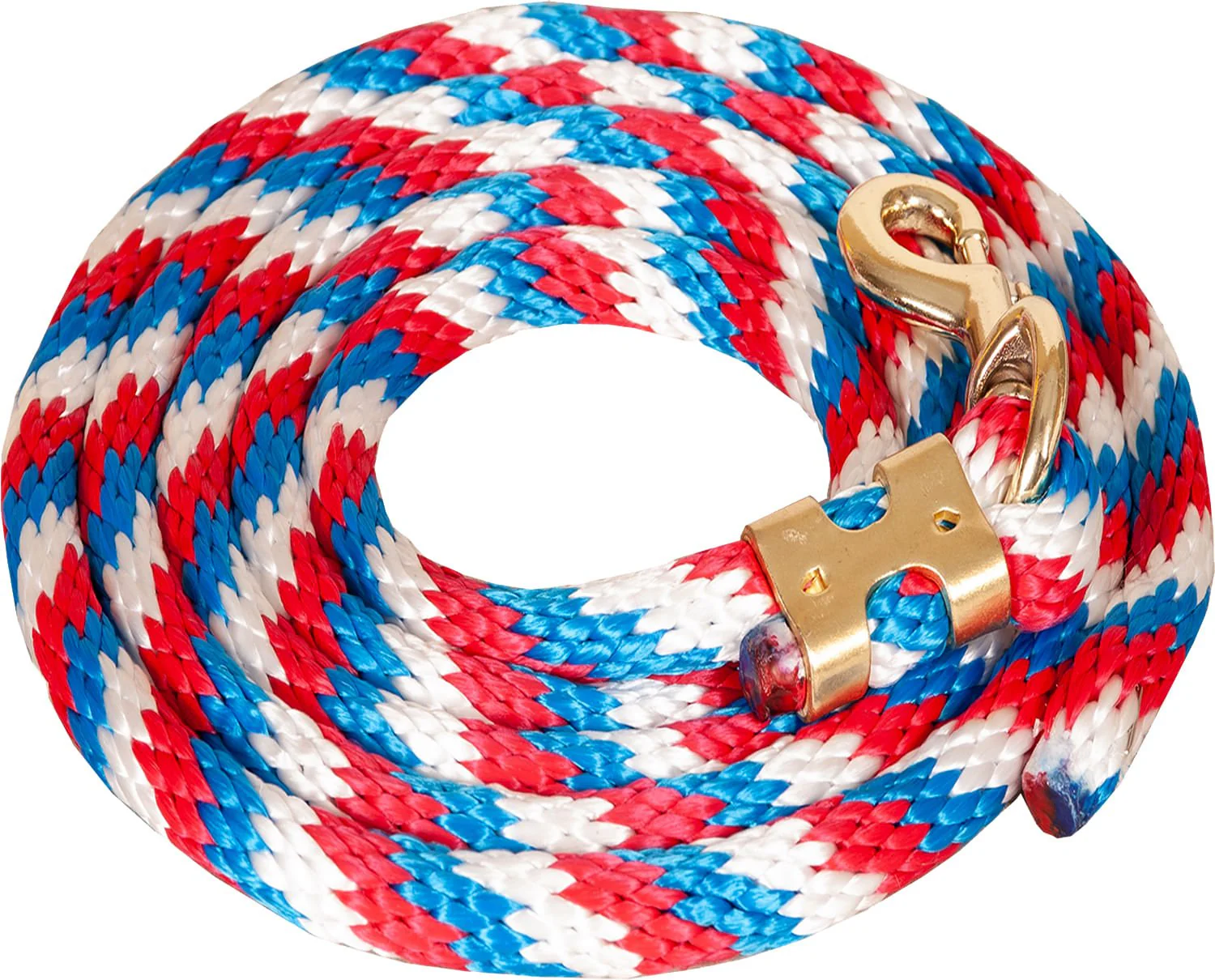 Mustang Colorful Poly Lead Rope with Bolt Snap - Image 1