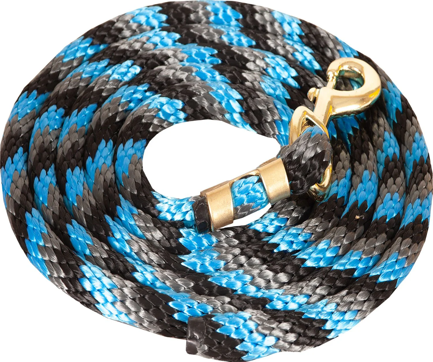 Mustang Colorful Poly Lead Rope with Bolt Snap - Image 2