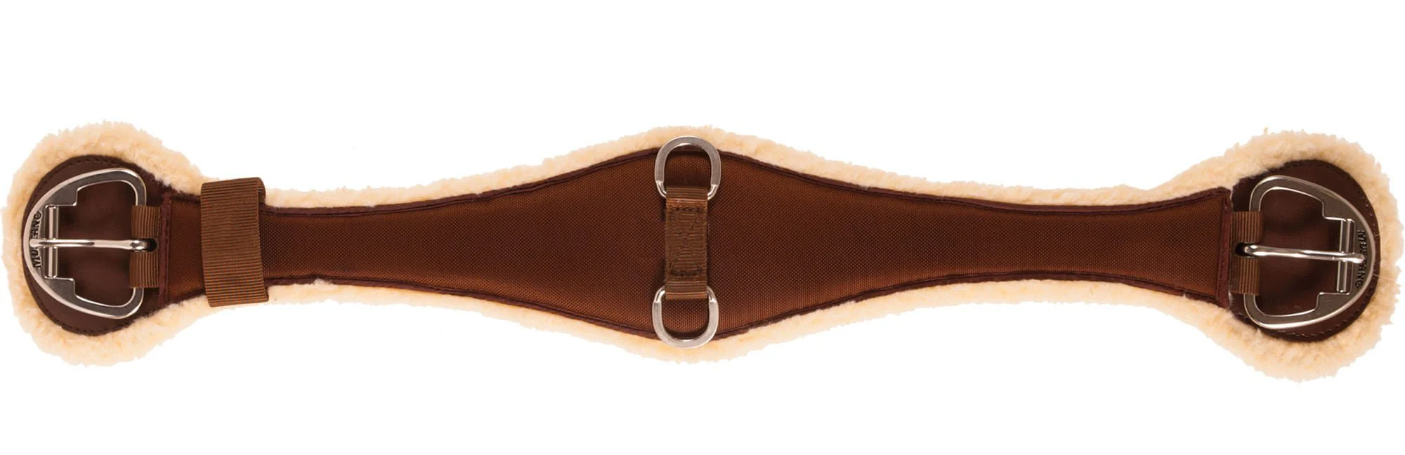 Mustang Contoured Fleece Cinch, Brown - Image 1
