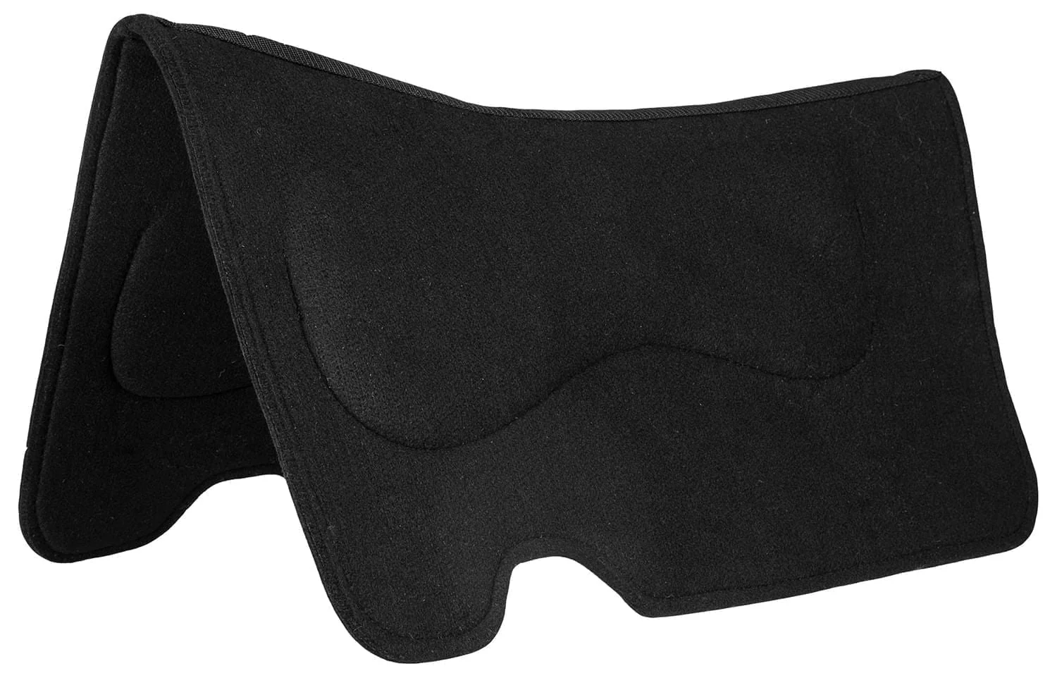 Mustang Contoured Kidney Wool Insert Pad Liner - Image 1