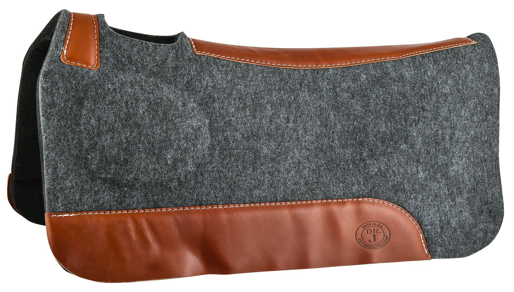 Correct-Fit Saddle Pad with Felt Bottom by Mustang - Image 1