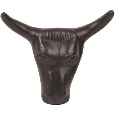 Mustang Junior Steer Head, 11.5" Horn Span - Image 1