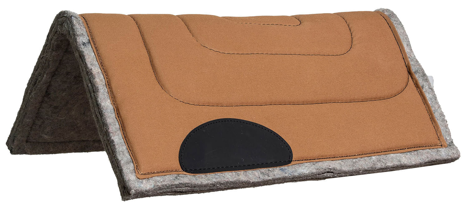 Mustang Pony Canvas Top Saddle Pad - Image 1