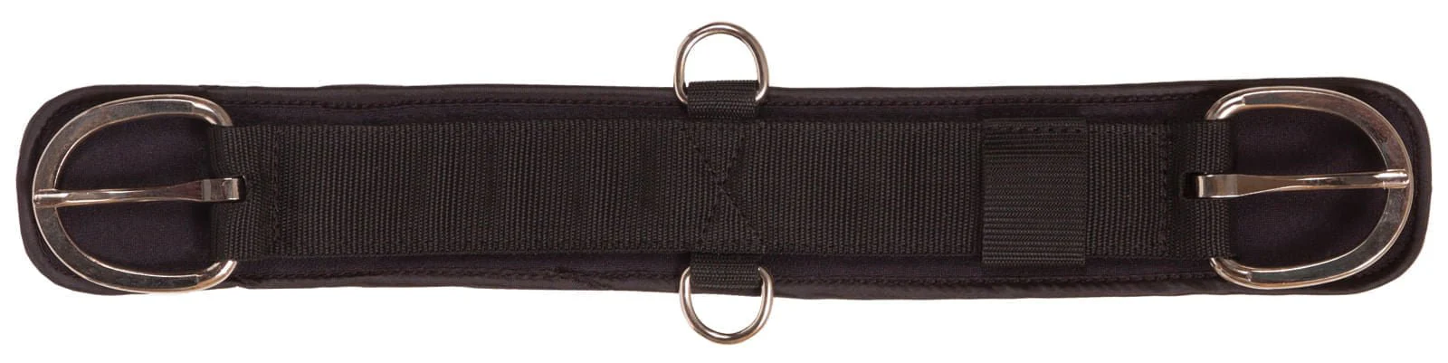 Mustang PVC Pony Cinch, Black - Image 2