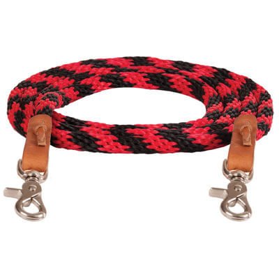 Mustang Round Braided Trail Reins - Image 1