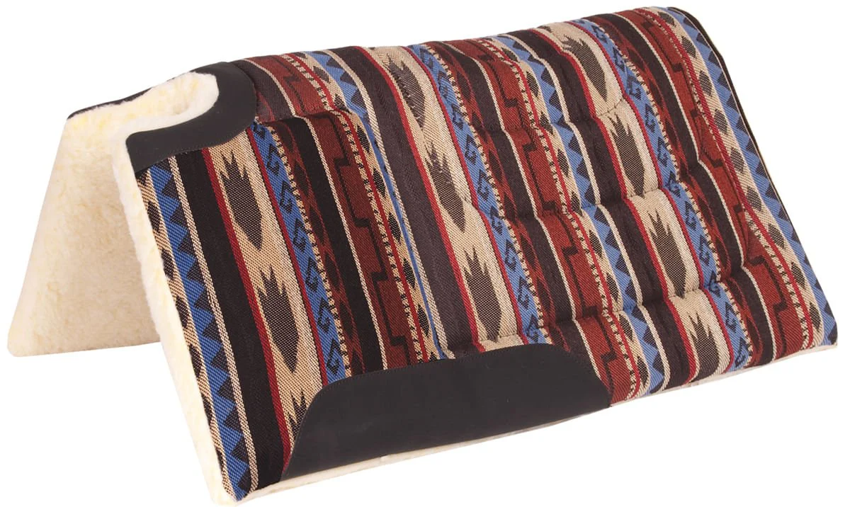Mustang Sierra Herculon Cut Back & Built Up Saddle Pad, 30" x 32" - Image 1