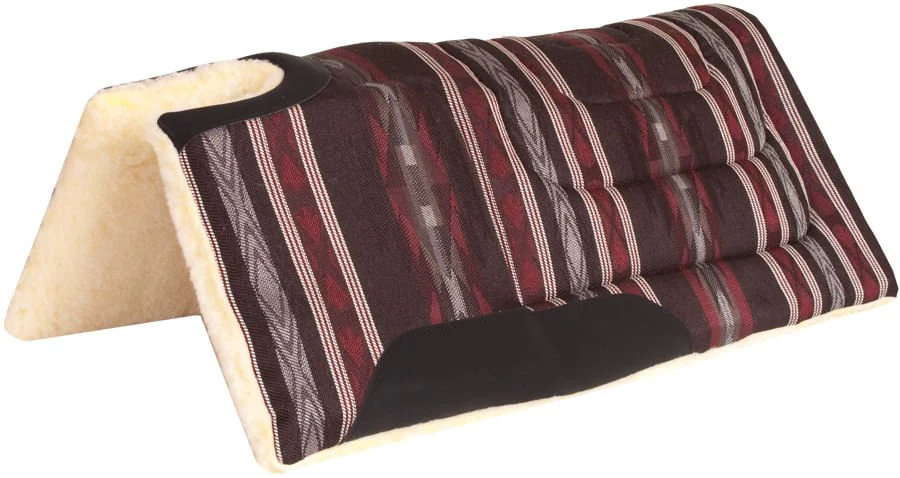 Mustang Sierra Herculon Cut Back & Built Up Saddle Pad, 30" x 32" - Image 3