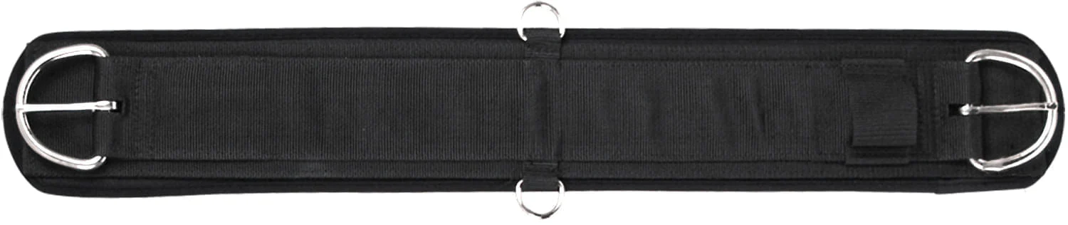 Mustang Straight Western Cinch, Black - Image 1