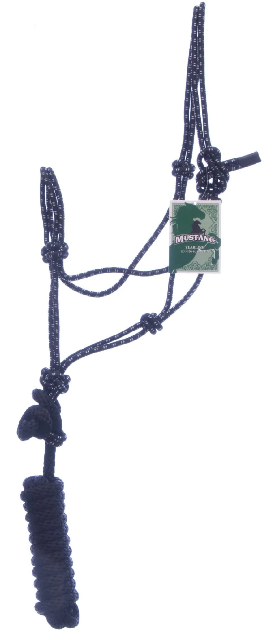 Mustang Yearling Rope Halter and Lead - Image 3