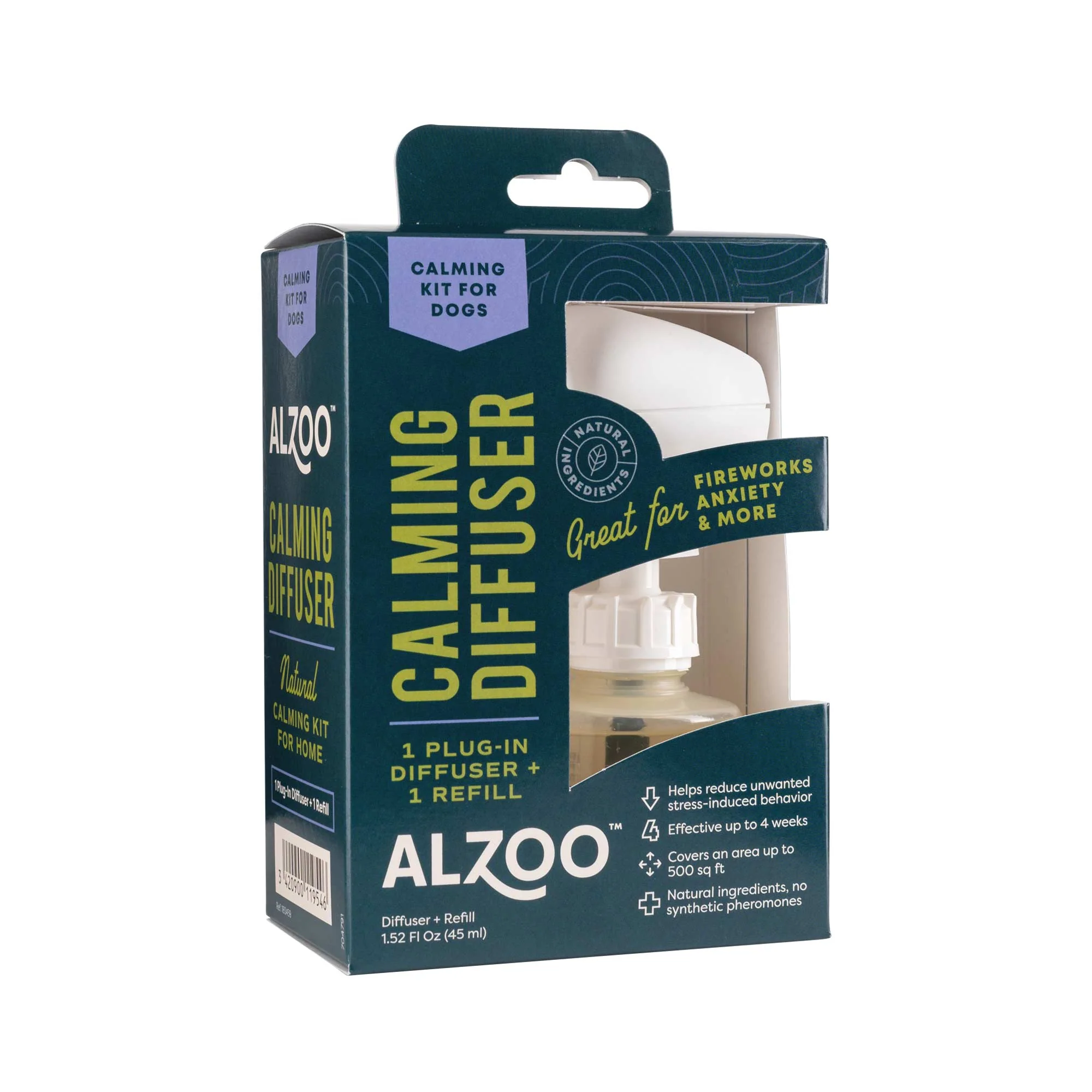 Natural Plant-Based Calming Plug-In Home Diffuser Kit & Refills for Dogs - Image 2