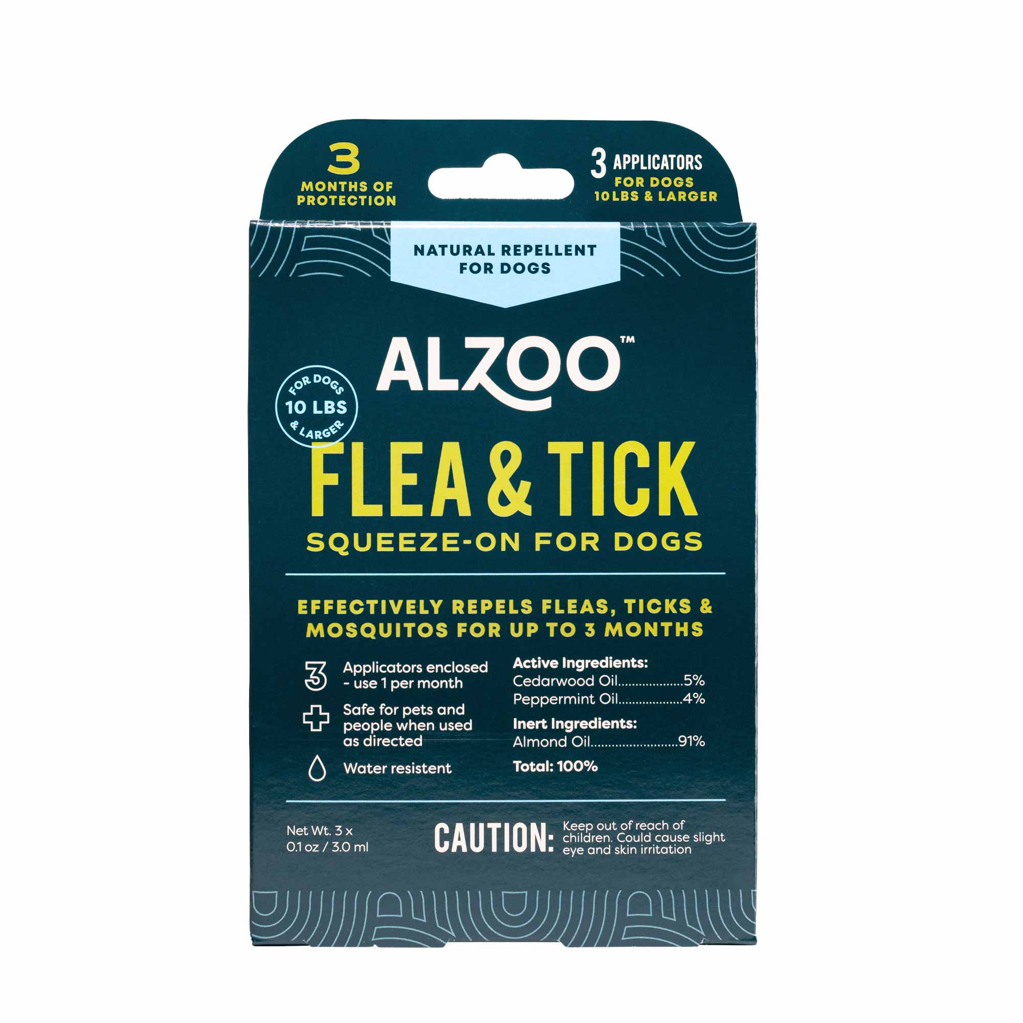 Natural Plant-Based Flea & Tick Squeeze-On Topical for Dogs - Image 1