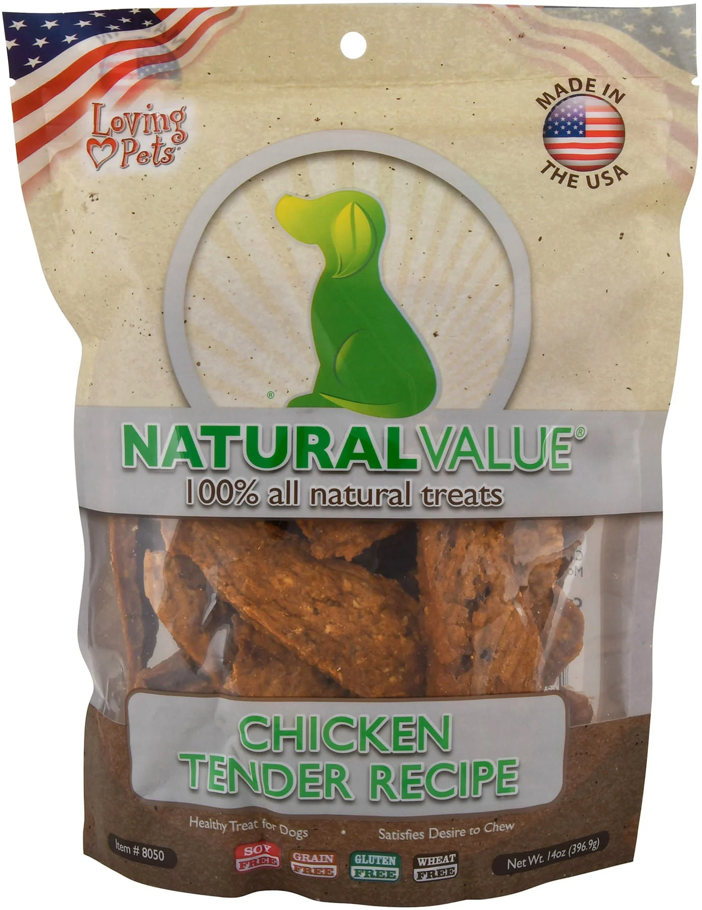 Natural Value Soft Chew Dog Treats – All-Natural, Grain-Free, 14 oz