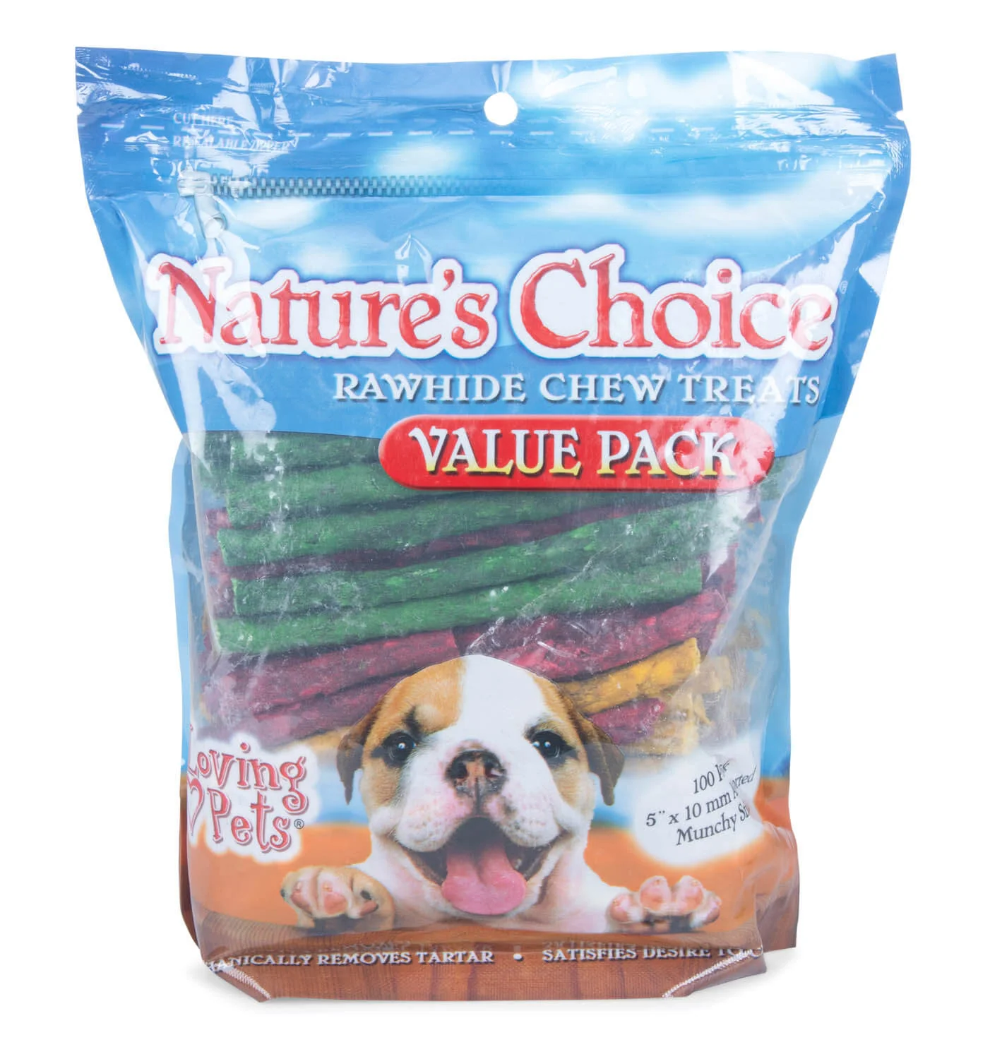 Nature's Choice Rawhide Munchy Sticks Value Pack - Image 1