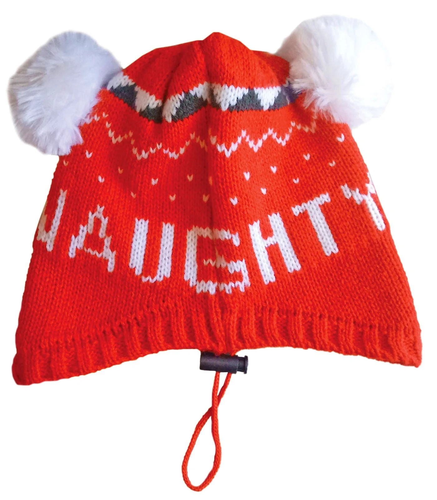 Naughty & Nice Dog Hat - Image 1