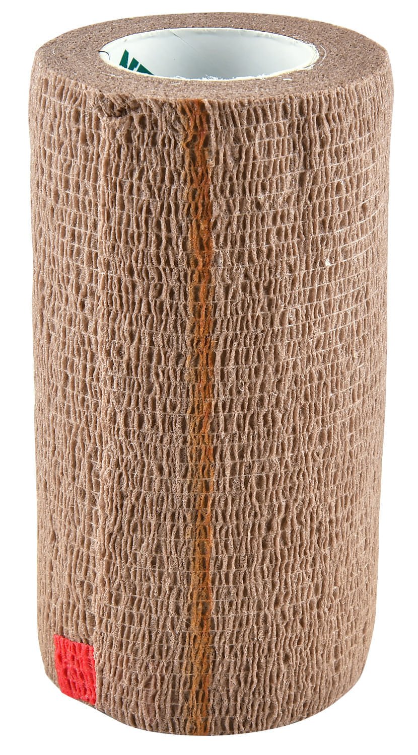 Neogen SyrFlex Cohesive Flexible Bandage, 4" x 5 Yards, Easy-Tear, Water & Slip-Resistant - Image 1