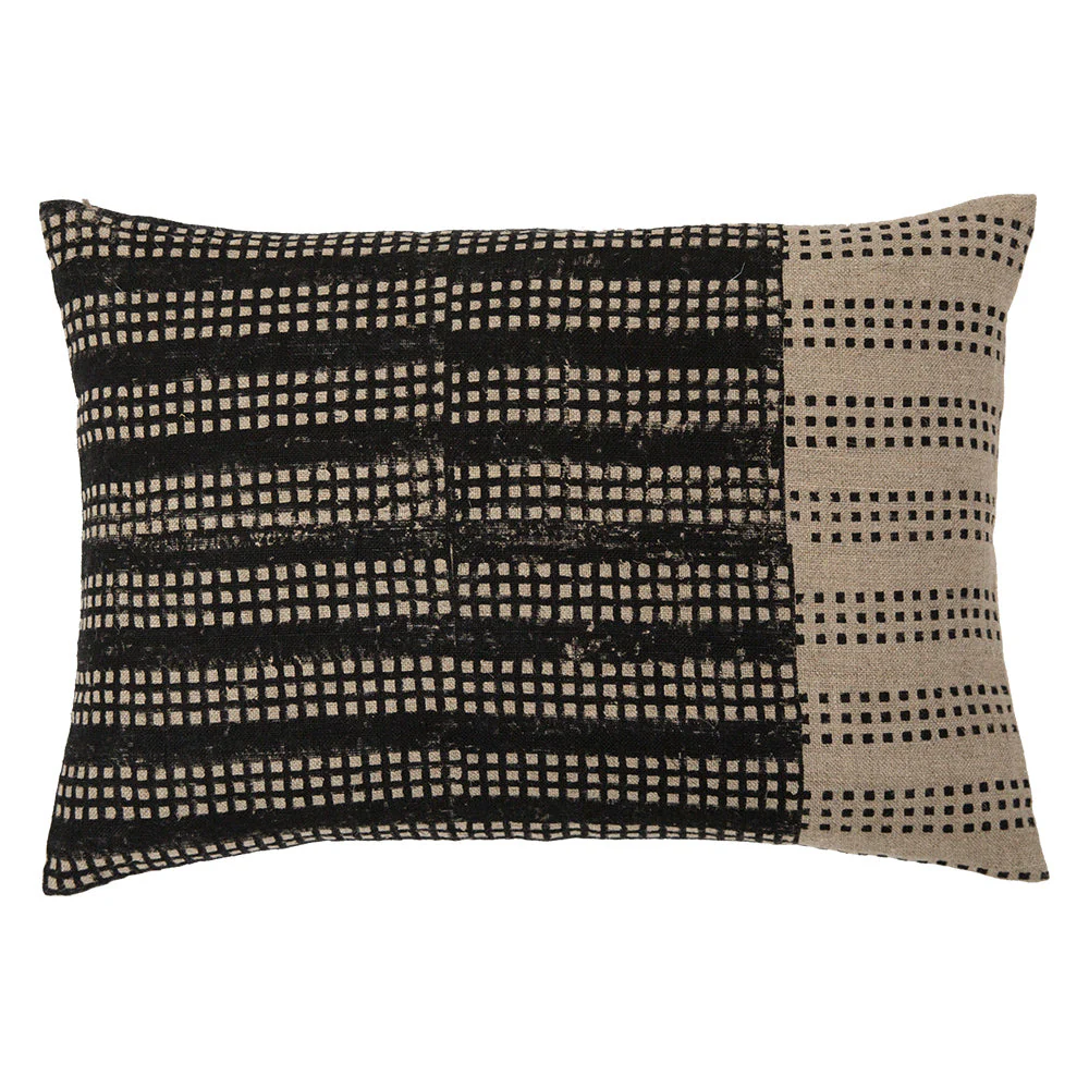 Nepsa Black Band Pillow - Image 1